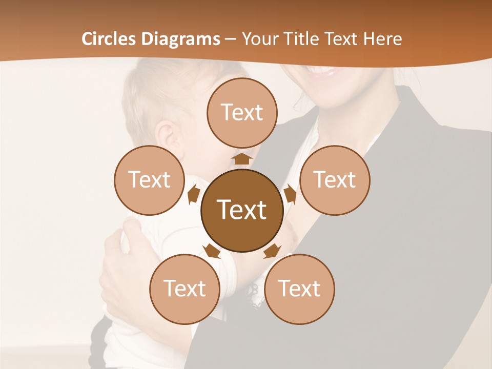 Kid Newborn Childhood PowerPoint Template