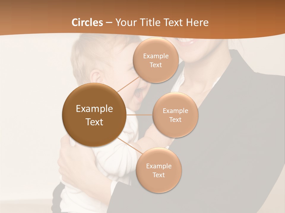 Kid Newborn Childhood PowerPoint Template