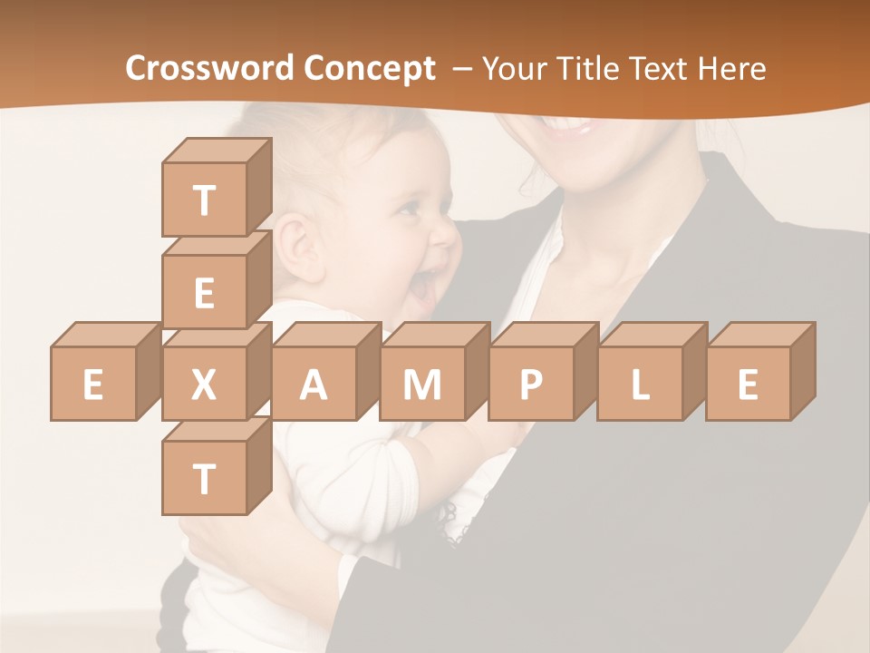 Kid Newborn Childhood PowerPoint Template