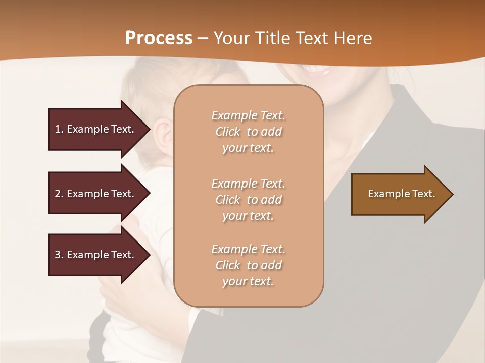 Kid Newborn Childhood PowerPoint Template