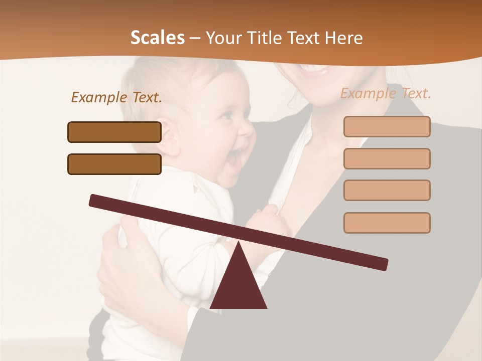 Kid Newborn Childhood PowerPoint Template