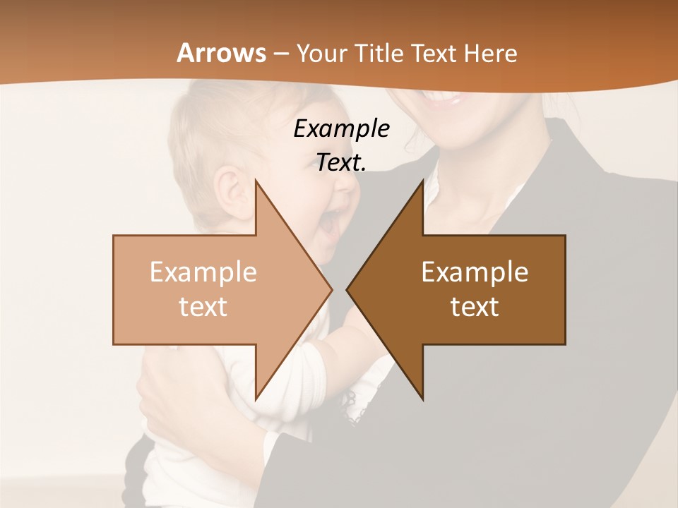 Kid Newborn Childhood PowerPoint Template
