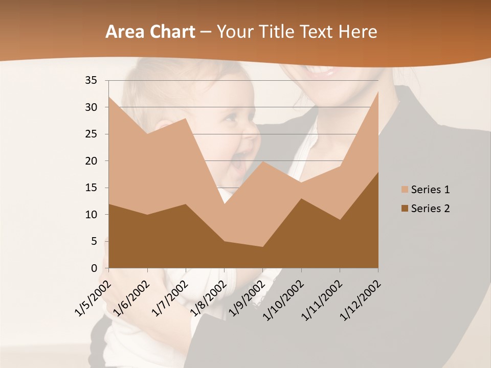 Kid Newborn Childhood PowerPoint Template