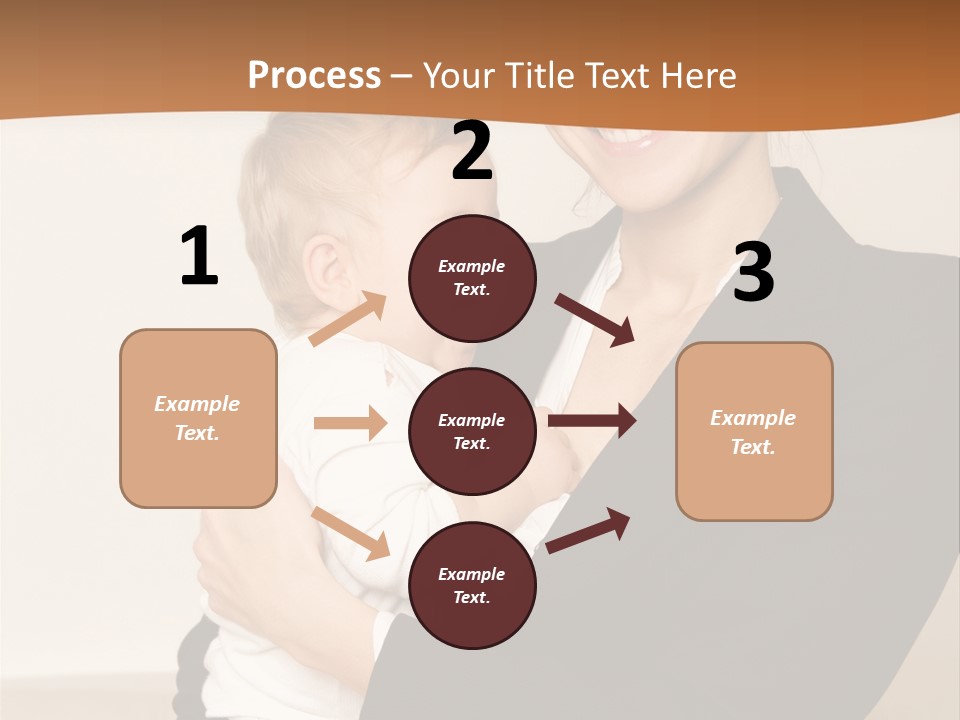 Kid Newborn Childhood PowerPoint Template