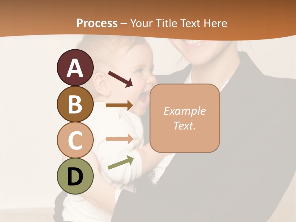 Kid Newborn Childhood PowerPoint Template