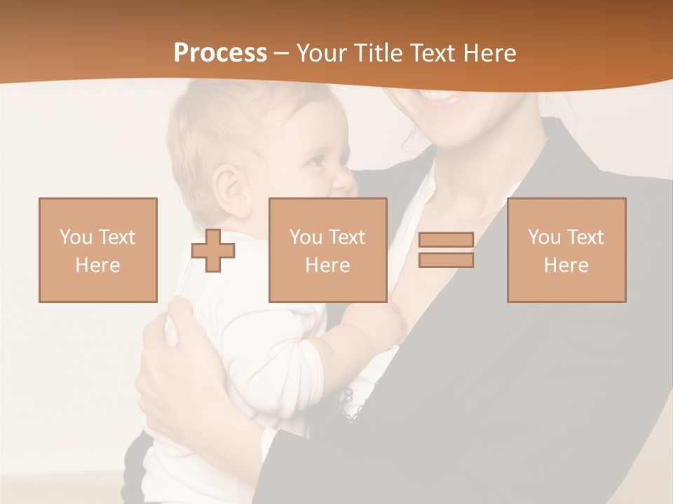 Kid Newborn Childhood PowerPoint Template