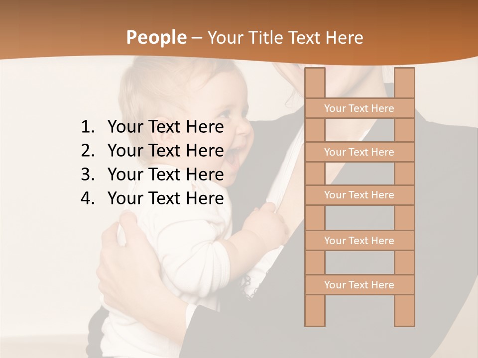 Kid Newborn Childhood PowerPoint Template