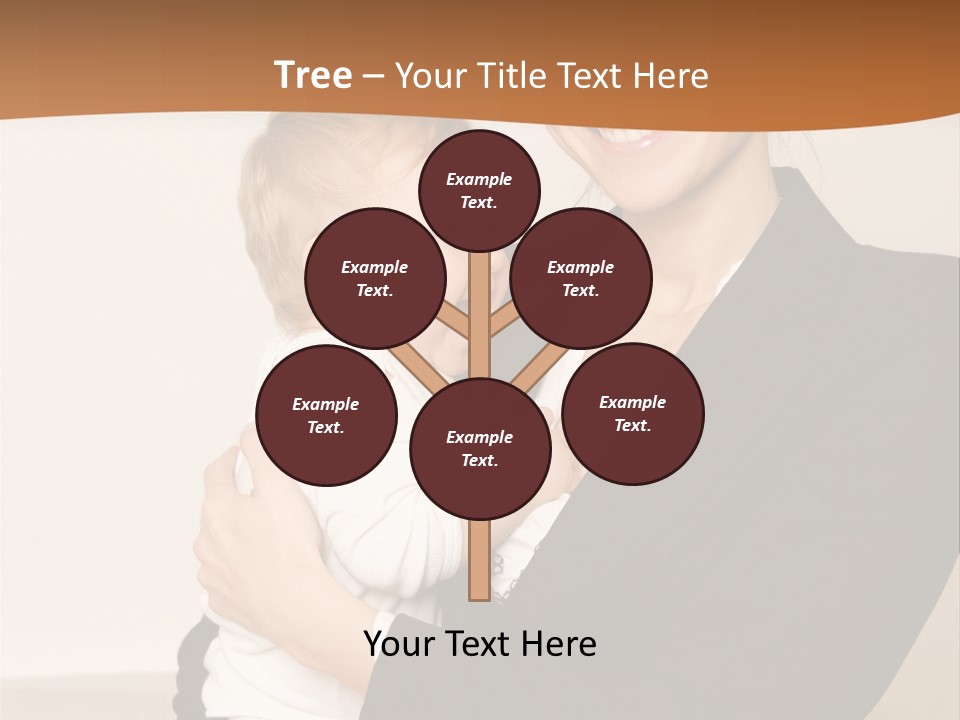 Kid Newborn Childhood PowerPoint Template