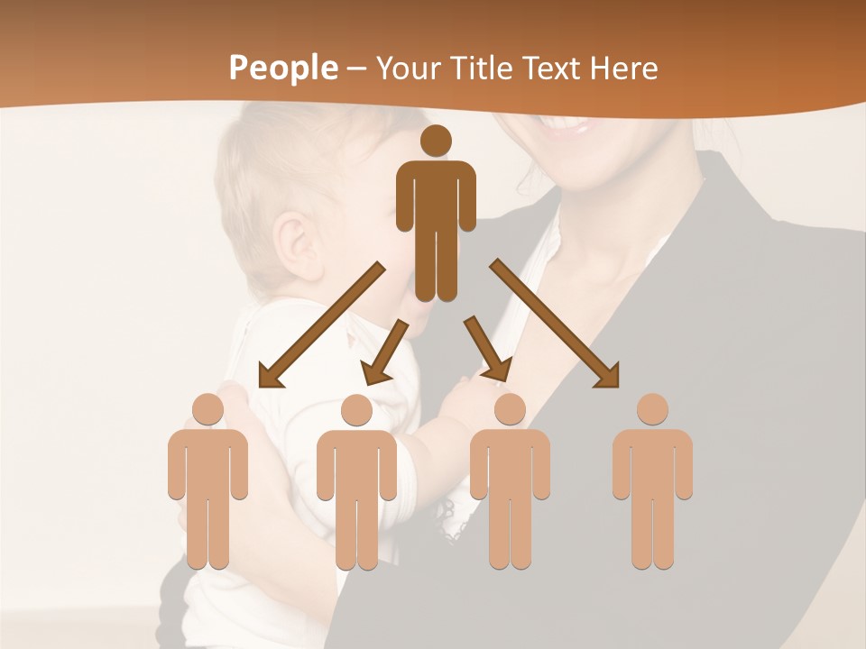 Kid Newborn Childhood PowerPoint Template