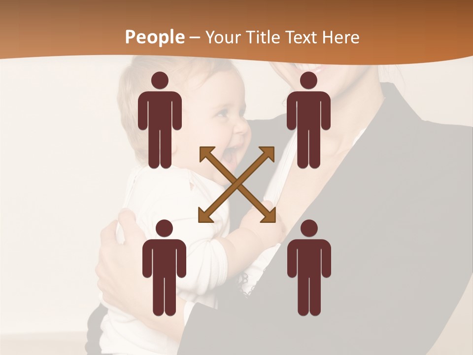 Kid Newborn Childhood PowerPoint Template