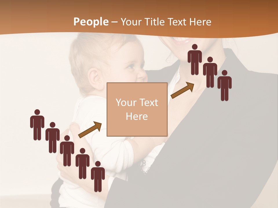 Kid Newborn Childhood PowerPoint Template