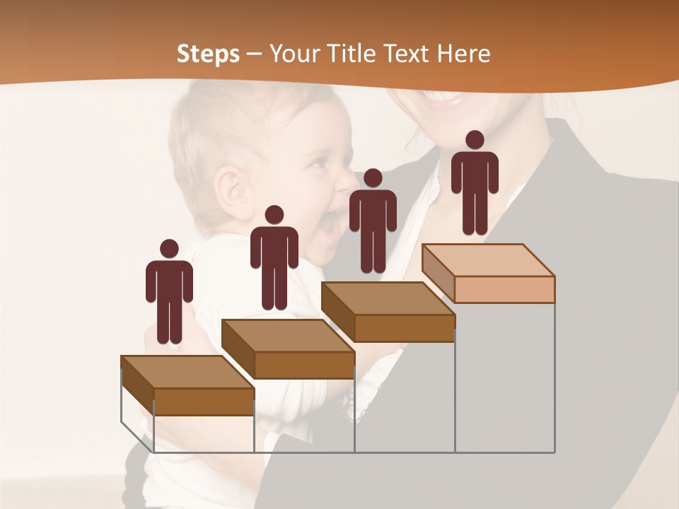 Kid Newborn Childhood PowerPoint Template