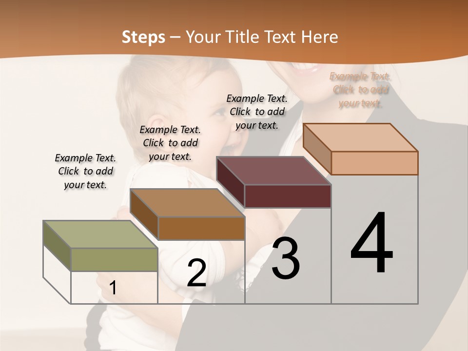 Kid Newborn Childhood PowerPoint Template