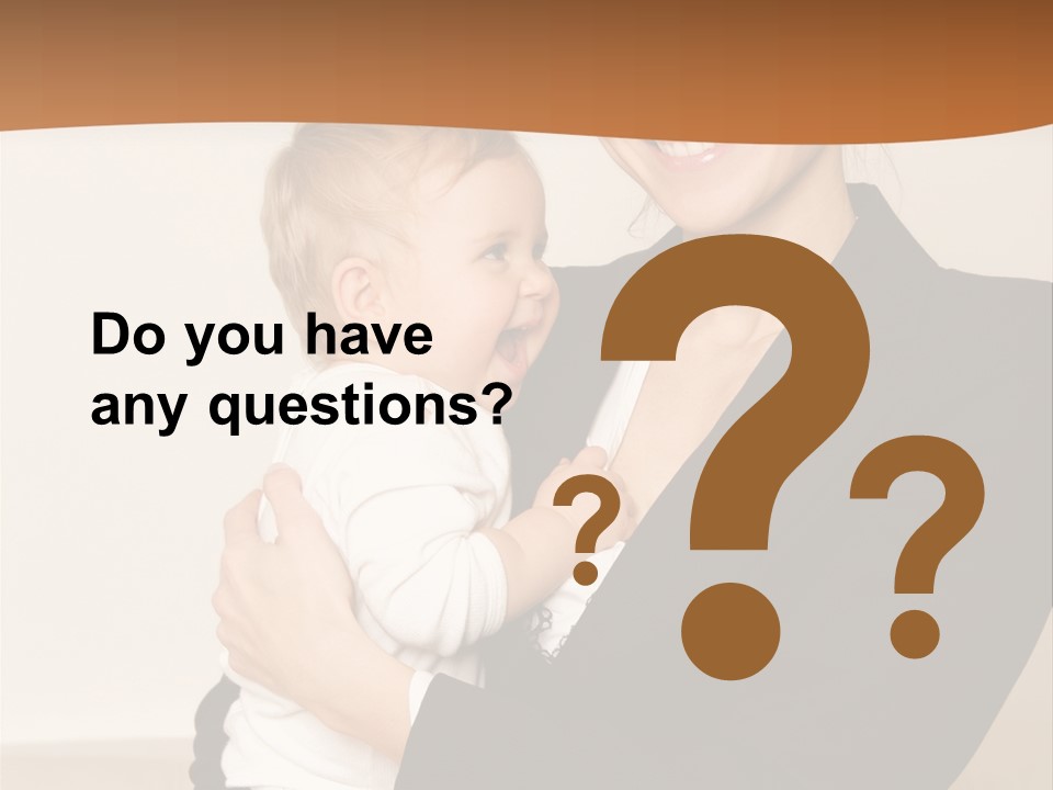 Kid Newborn Childhood PowerPoint Template