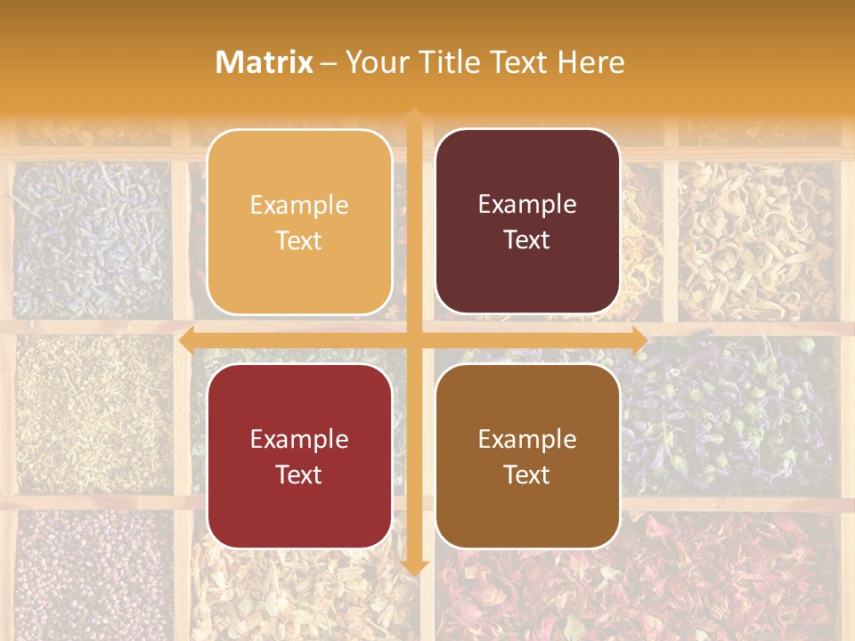 Aromatherapy Tea Rose PowerPoint Template