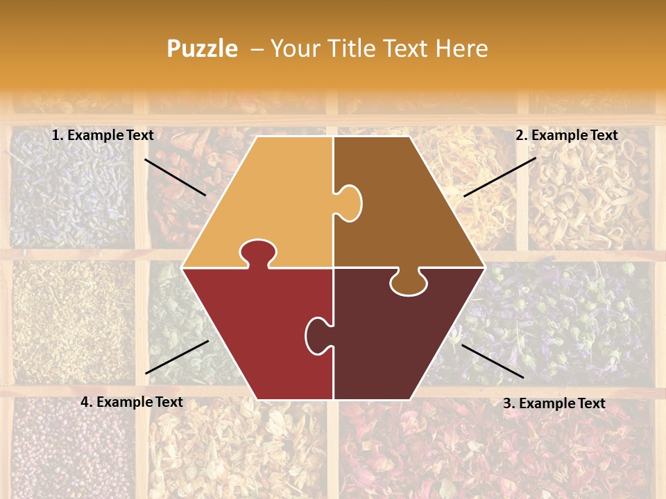 Aromatherapy Tea Rose PowerPoint Template