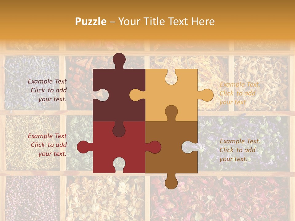 Aromatherapy Tea Rose PowerPoint Template