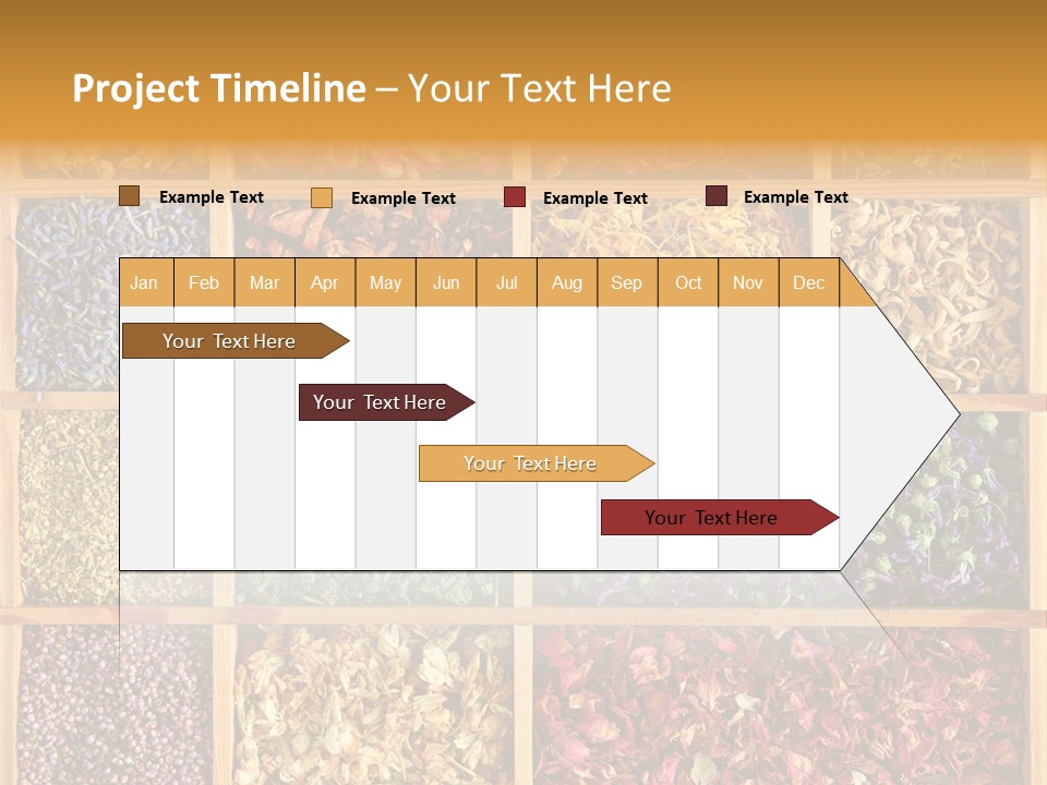 Aromatherapy Tea Rose PowerPoint Template