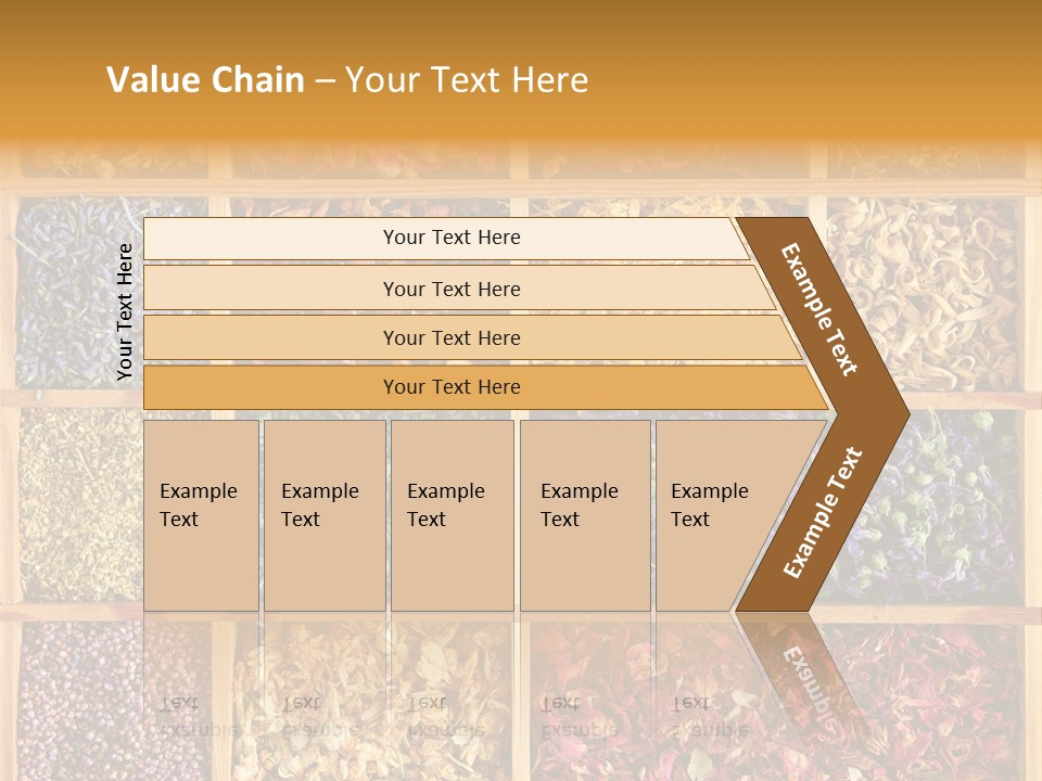 Aromatherapy Tea Rose PowerPoint Template