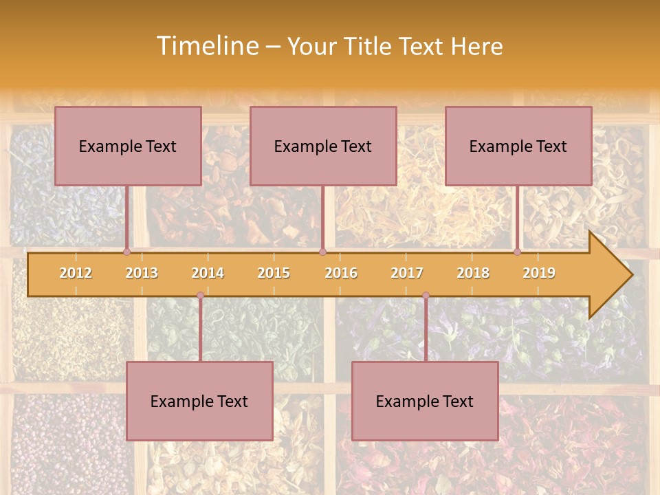 Aromatherapy Tea Rose PowerPoint Template