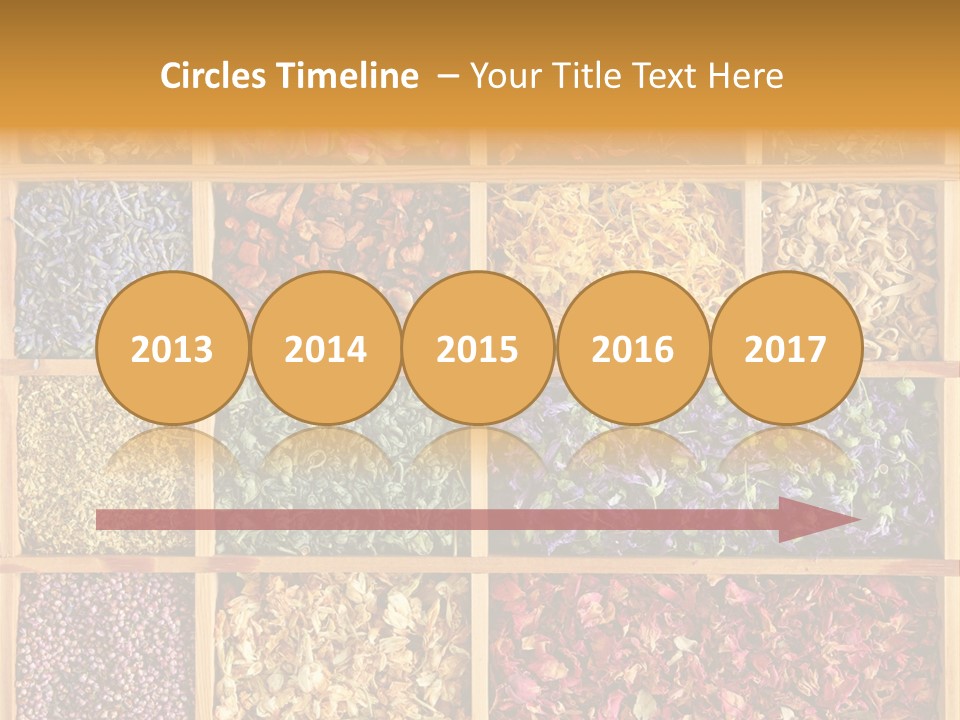 Aromatherapy Tea Rose PowerPoint Template