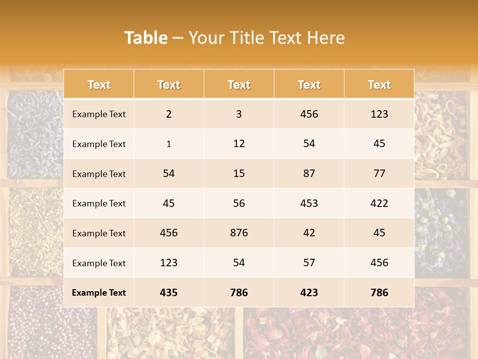 Aromatherapy Tea Rose PowerPoint Template