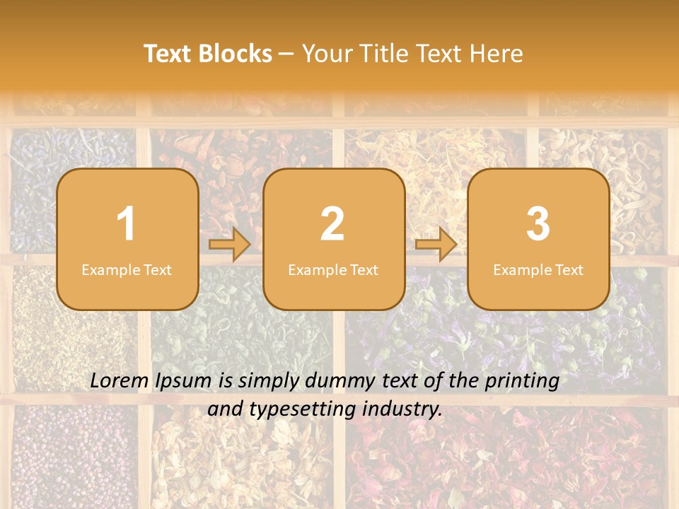 Aromatherapy Tea Rose PowerPoint Template