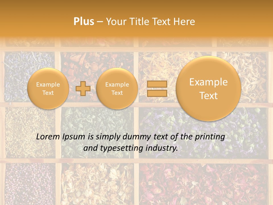 Aromatherapy Tea Rose PowerPoint Template