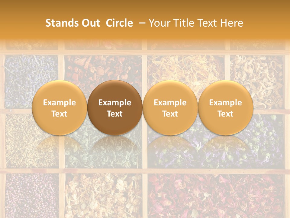 Aromatherapy Tea Rose PowerPoint Template