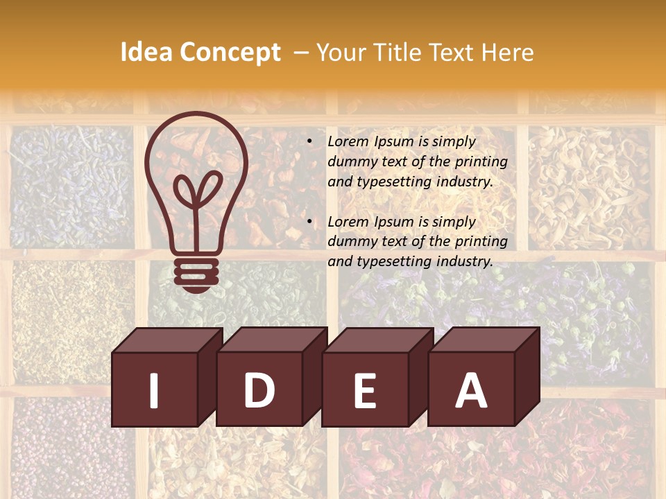 Aromatherapy Tea Rose PowerPoint Template