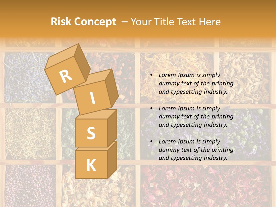 Aromatherapy Tea Rose PowerPoint Template