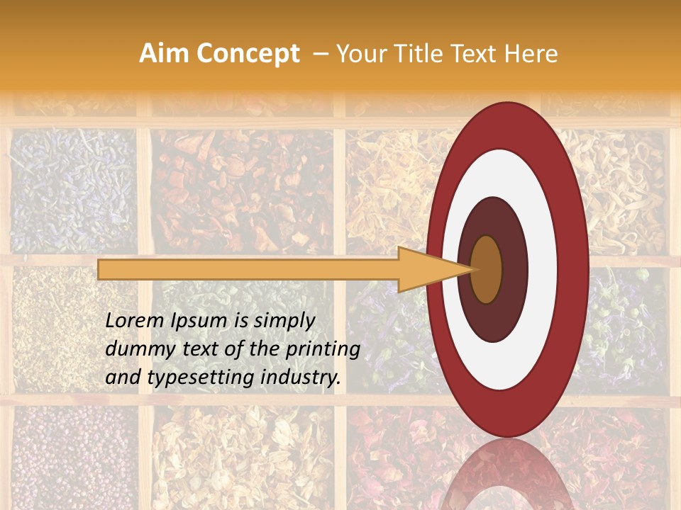 Aromatherapy Tea Rose PowerPoint Template