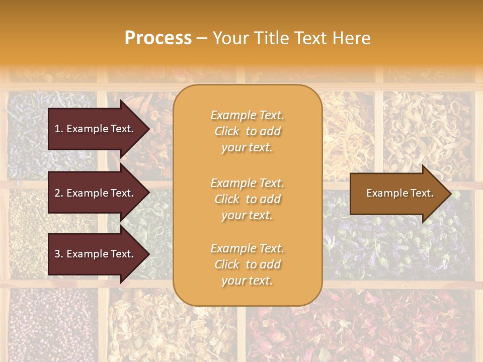 Aromatherapy Tea Rose PowerPoint Template