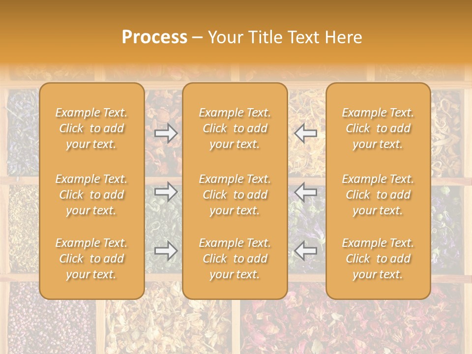 Aromatherapy Tea Rose PowerPoint Template