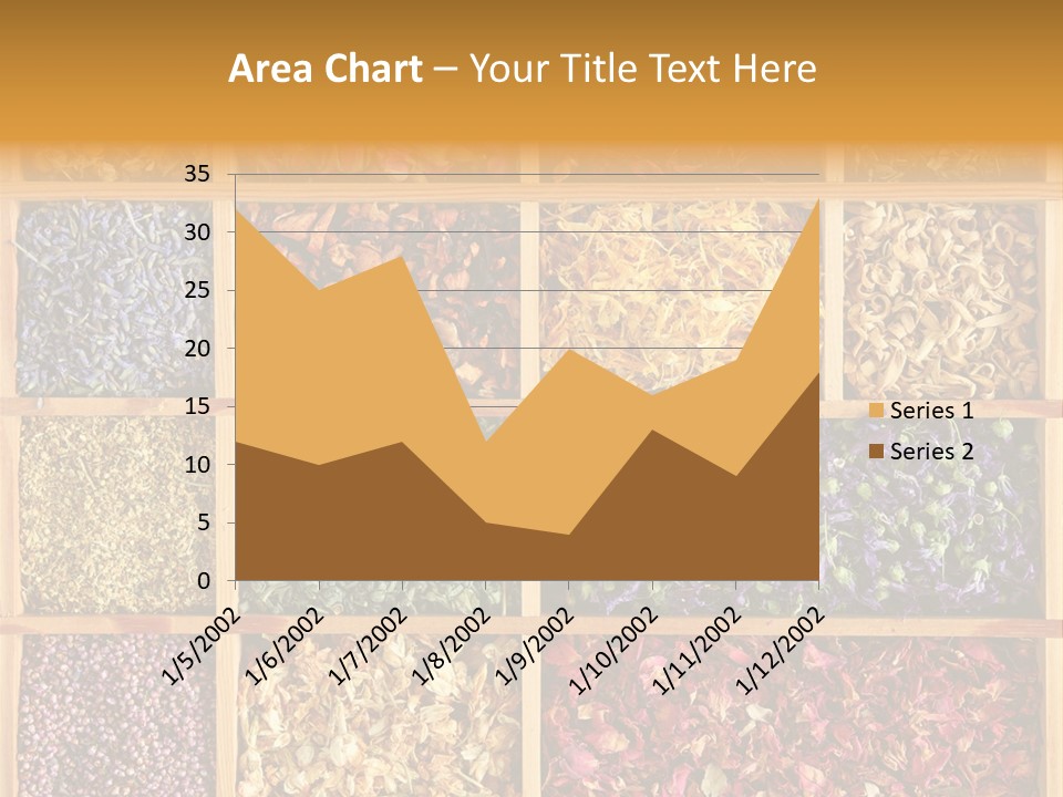 Aromatherapy Tea Rose PowerPoint Template