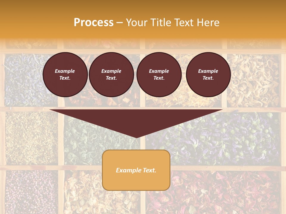 Aromatherapy Tea Rose PowerPoint Template