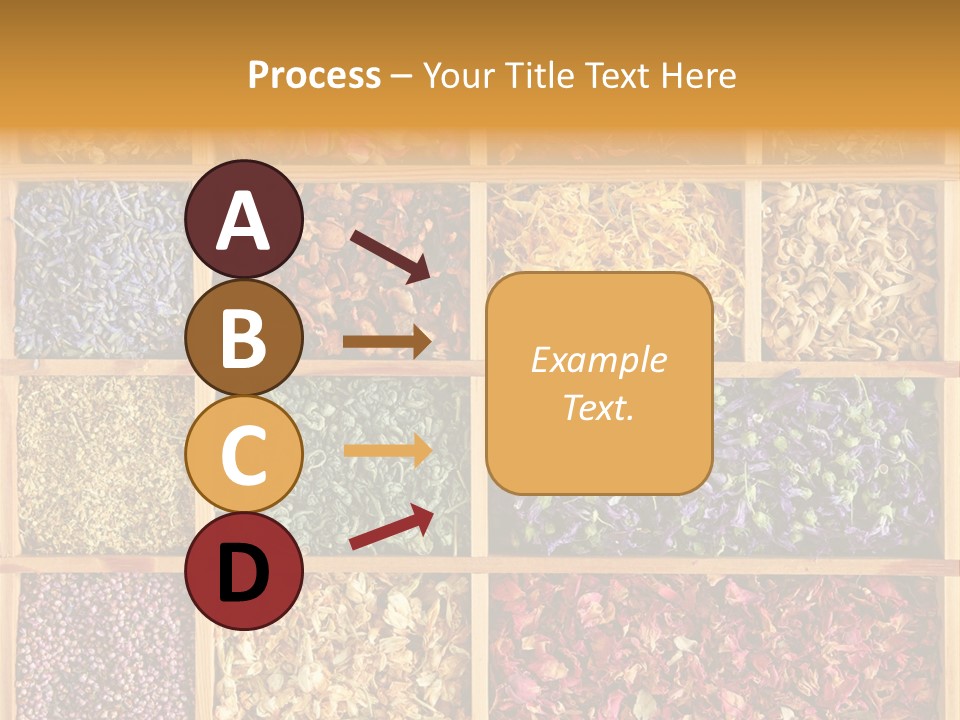 Aromatherapy Tea Rose PowerPoint Template