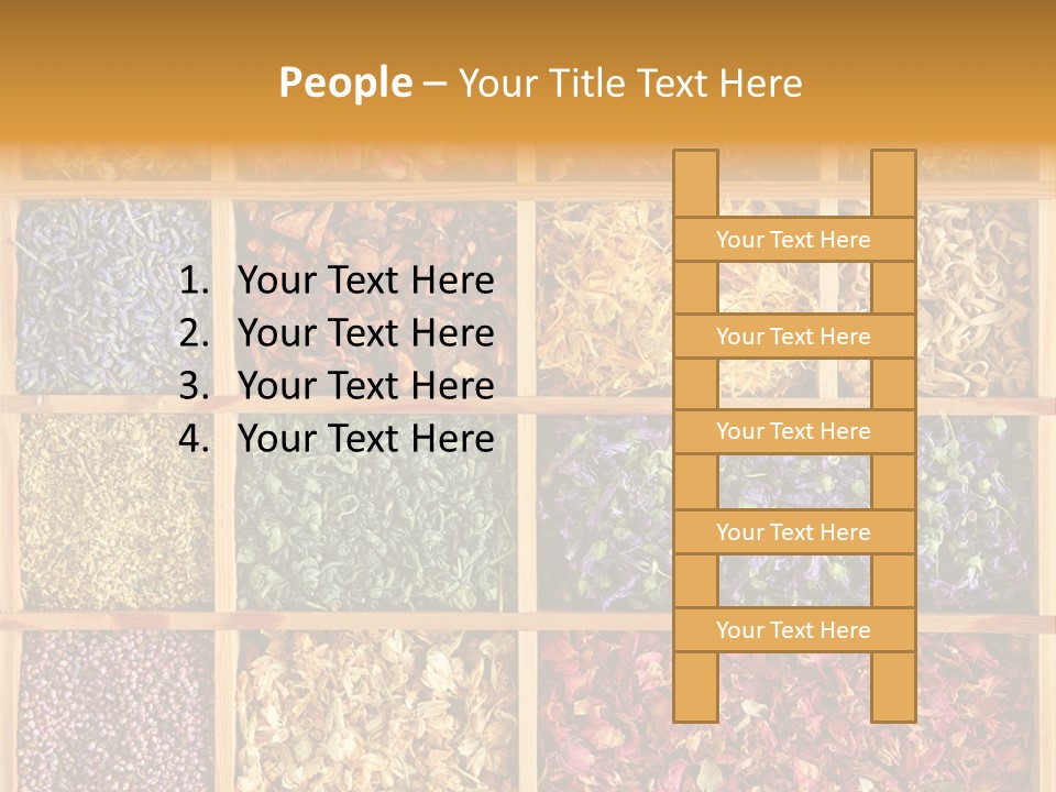 Aromatherapy Tea Rose PowerPoint Template