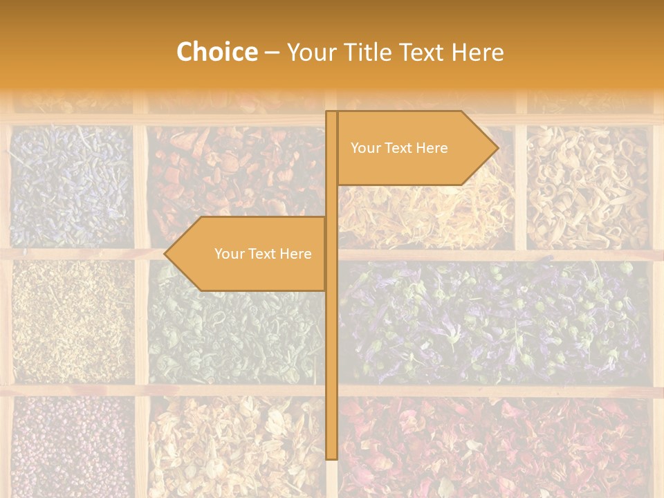 Aromatherapy Tea Rose PowerPoint Template