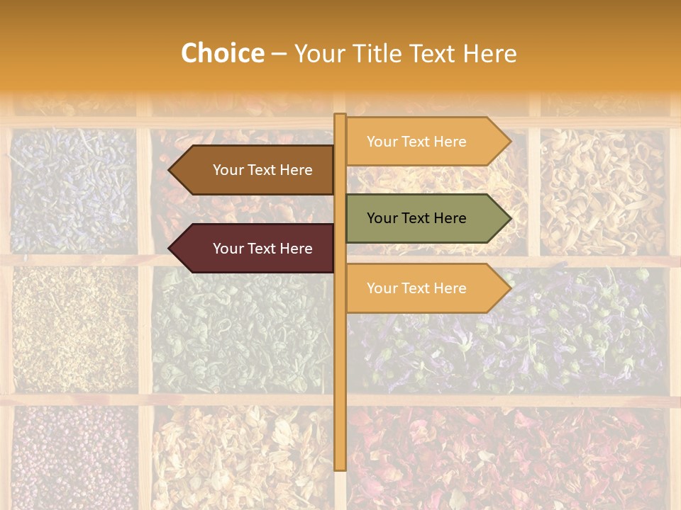 Aromatherapy Tea Rose PowerPoint Template