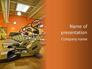 Empty Exercise Active PowerPoint Template