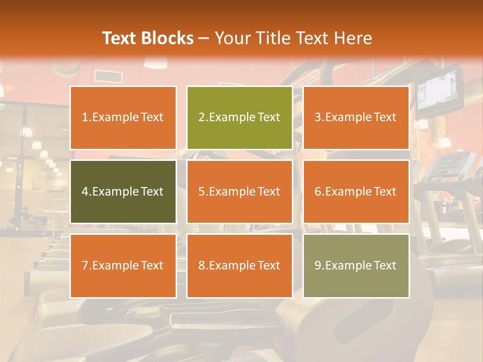Empty Exercise Active PowerPoint Template