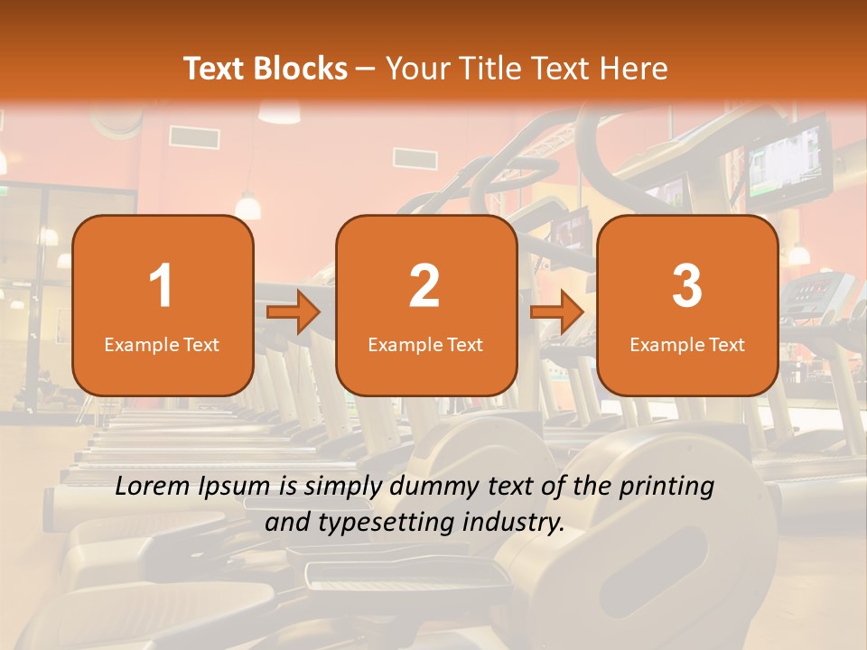 Empty Exercise Active PowerPoint Template
