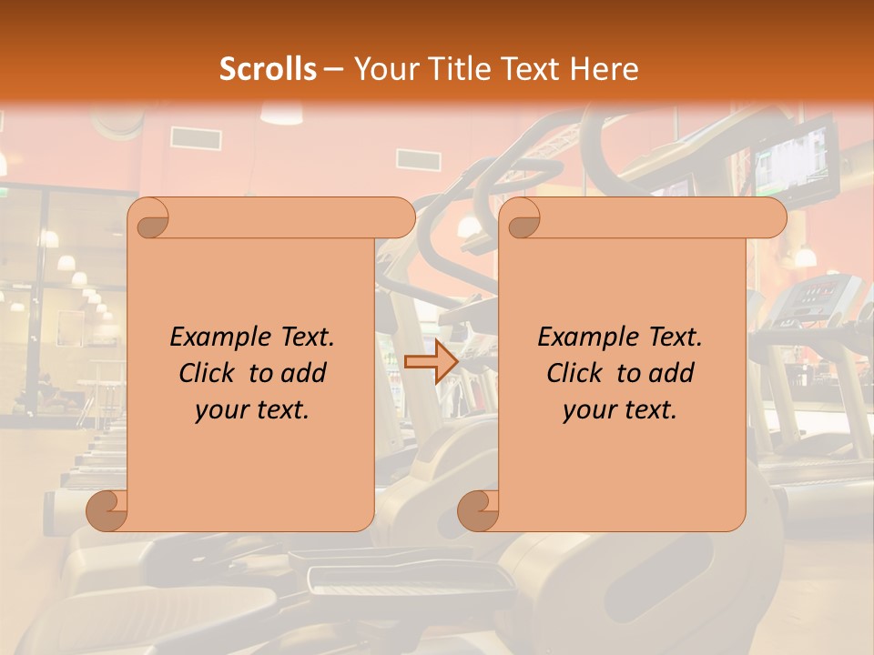 Empty Exercise Active PowerPoint Template