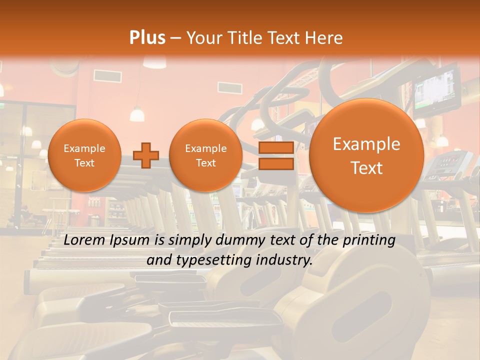 Empty Exercise Active PowerPoint Template