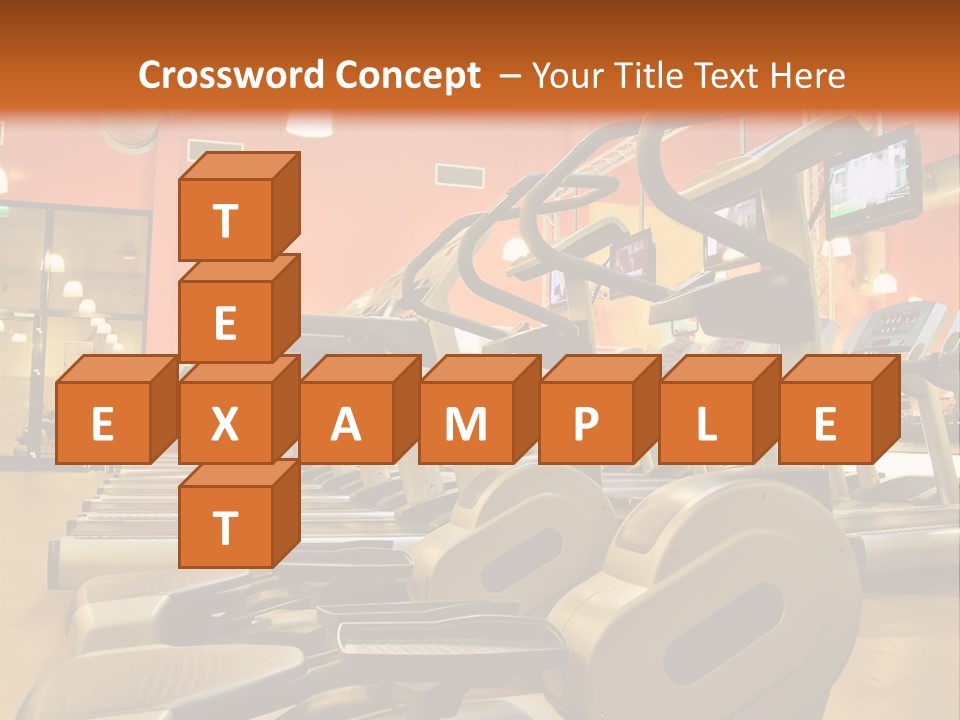 Empty Exercise Active PowerPoint Template