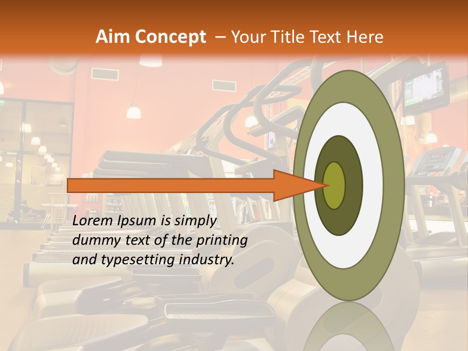 Empty Exercise Active PowerPoint Template