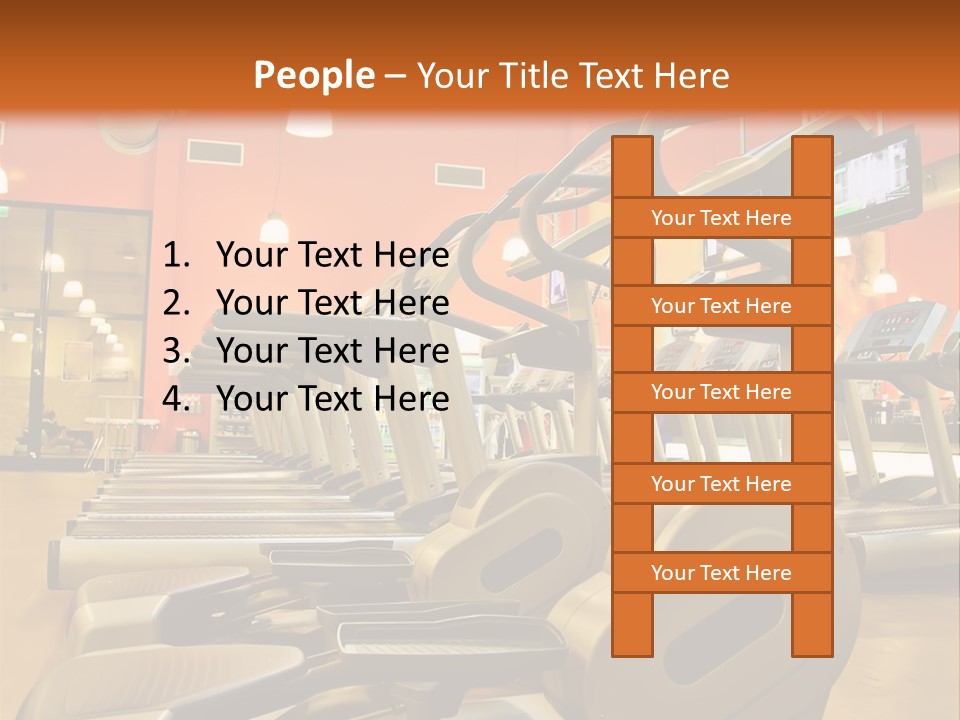 Empty Exercise Active PowerPoint Template