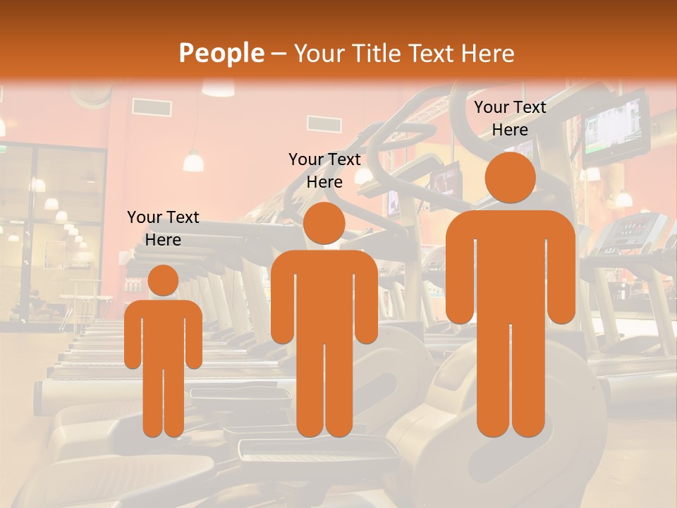 Empty Exercise Active PowerPoint Template