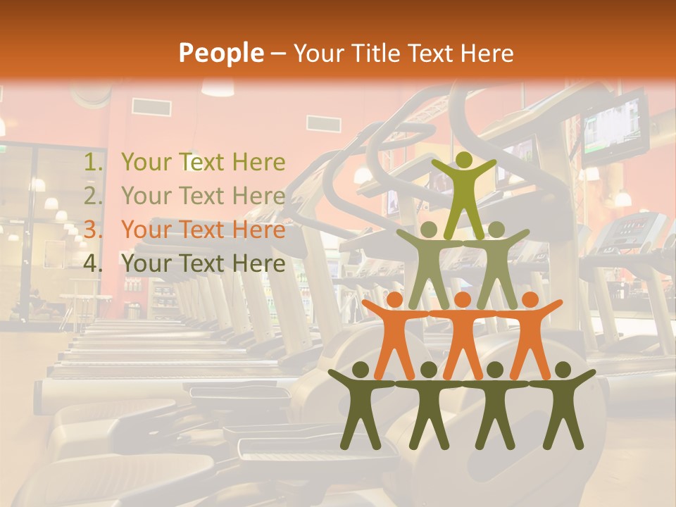 Empty Exercise Active PowerPoint Template